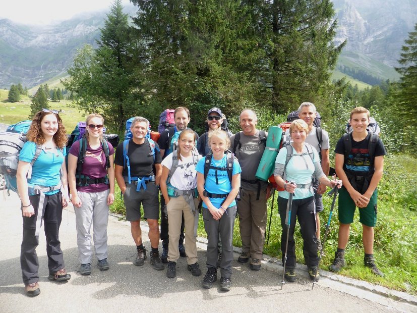 01 Start auf der Schwaegalp