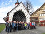 01 - Start zur Morgenwanderung bei der Kapelle Stoss AR.JPG