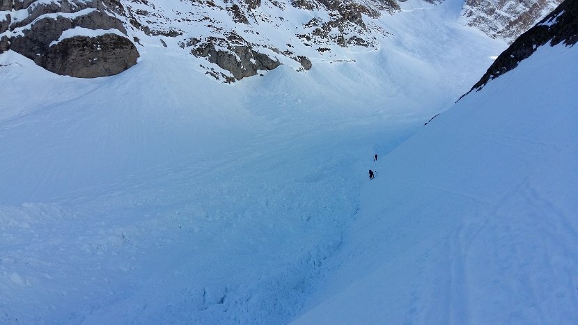 2017-03-30_10.50 Lawinenkegel am Rotsteinpass