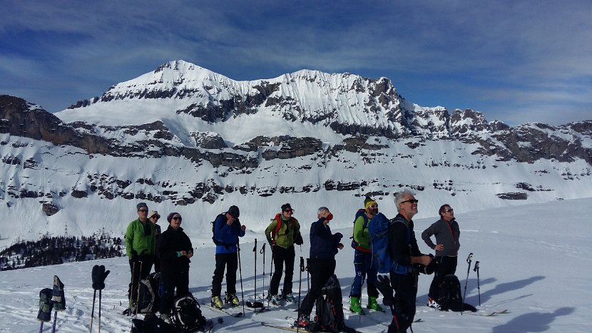 2018-01-28_12.59 Abfahrer am Altels im Blick