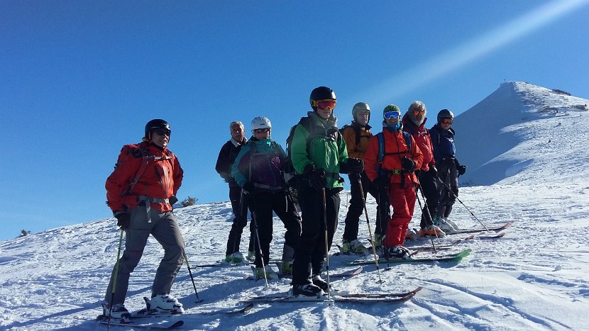 2019-02-15_13.54 Skitour Garmil Gipfelfoto (Foto von Walter Schmid)