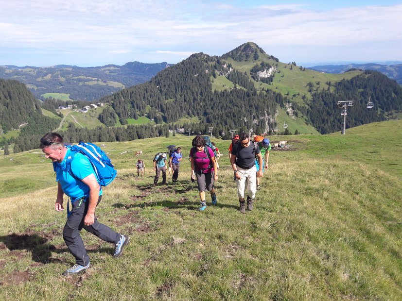 PraesiTour 2019 (01) - Start im Hoch-Ybrig