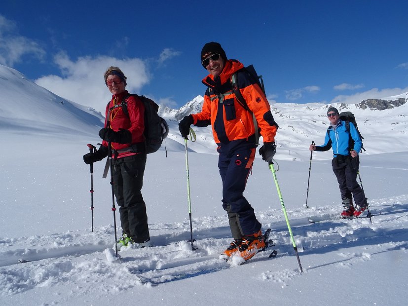 62 EWF-Skiwoche 2019, 8.3. Aufstieg zum Piz dal Sasc Gr1 DSC03582