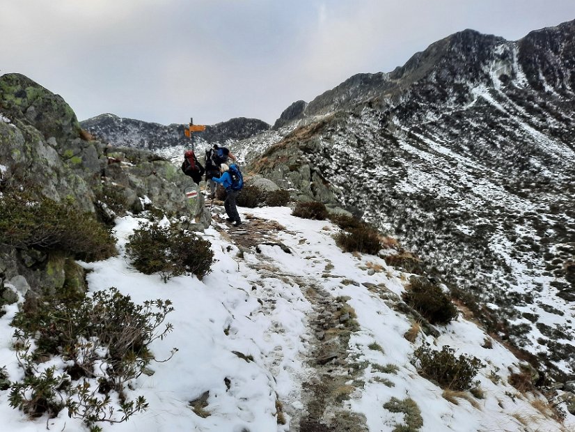 Abstieg ins Val di Bordei