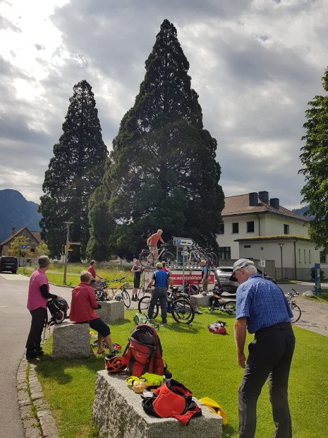 12 - Verlad der Velos in Walenstadt